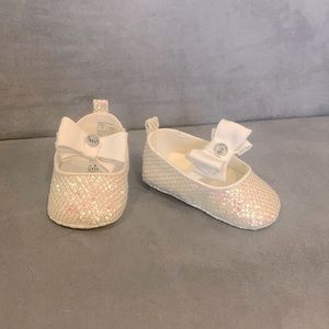 Michael Kors sparkle infant shoes